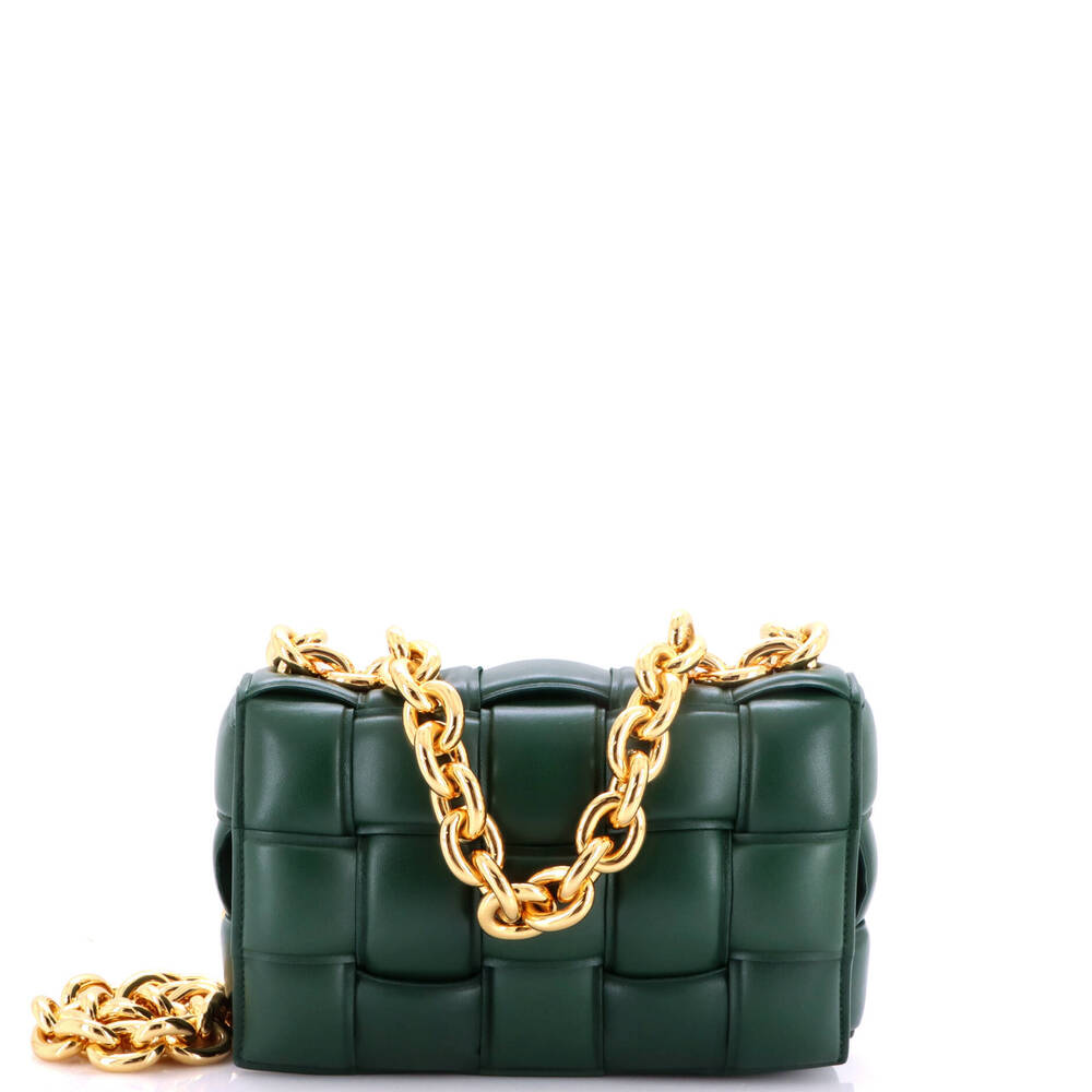Bottega Veneta Cassette Chain Crossbody Bag